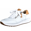 New Arrivals Paul Green Women's Sporty Lace-up Shoe in White Simba