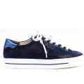 New Arrivals Paul Green Women's Space/Denim Super Soft Sneaker In Blue Combo.