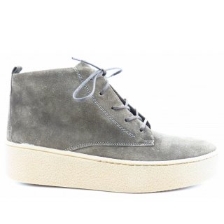 New Arrivals Paul Green Women's Nubuck Earth Sneaker High In Earth