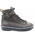 New Arrivals Paul Green Women's Nubuck Iron/Cognac Boots In Iron/Cognac