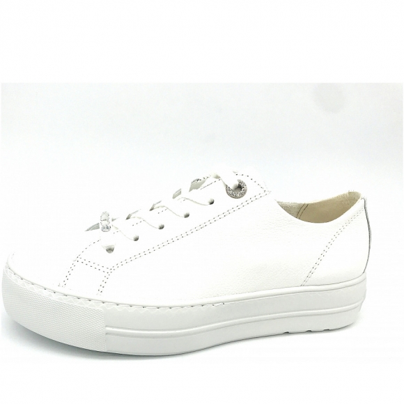 New Arrivals Paul Green women's lace-up shoes in white