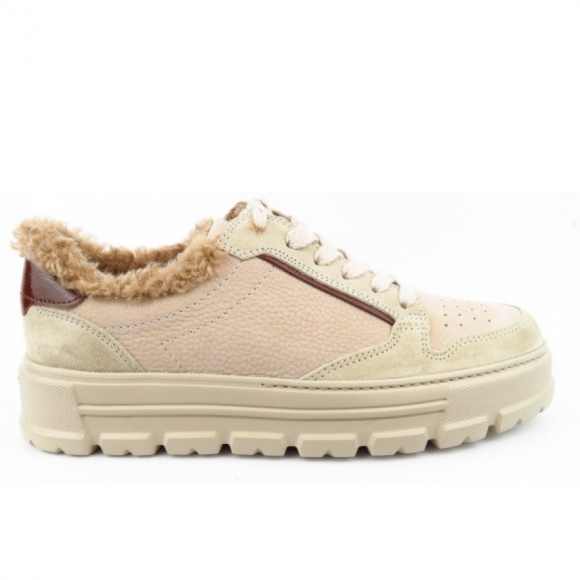 New Arrivals Paul Green Women's Biscuit Almond Sneaker Low In Beige