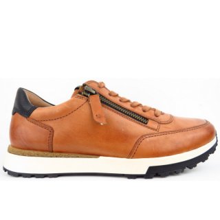 New Arrivals Paul Green Women's Calf Cuoio Sneaker Low In Medium Brown