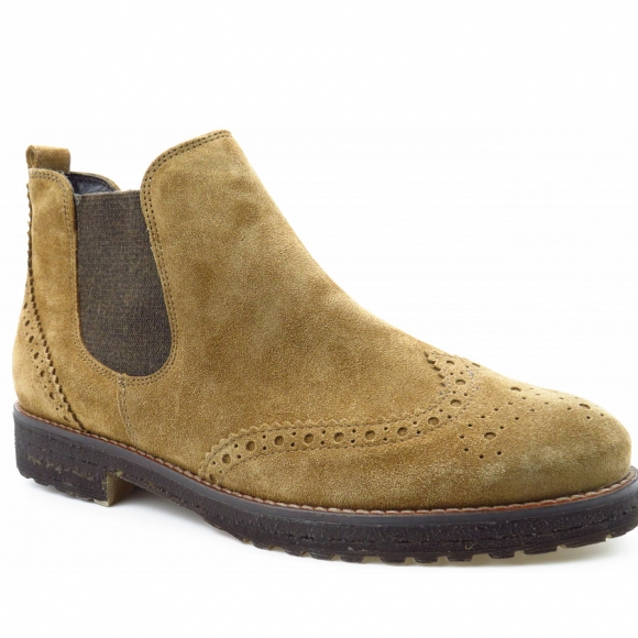 New Arrivals Paul Green Women's Royal Suede Camel Chelsea Boot InCamel