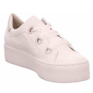 New Arrivals Paul Green Women's Sporty Lace-Ups in White/Silver