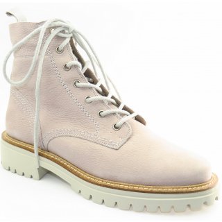 New Arrivals Paul Green Women's Nubuck Pearl Ankle Boots In Light Grey
