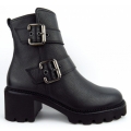 New Arrivals Paul Green Women's Major Calf Ankle Boots In Black