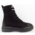New Arrivals Paul Green Women's Hightop Nubuck Gore Black Ankle Boots In Black