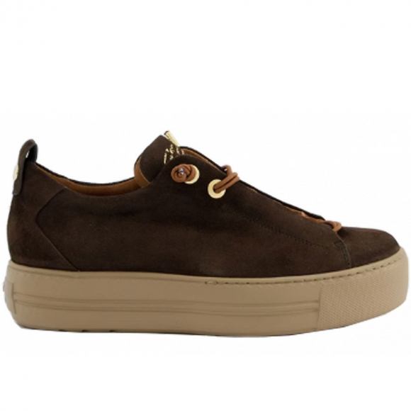 New Arrivals Paul Green Women's Brown Lace-Up Shoes