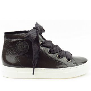 New Arrivals Paul Green ladiesCrumpled Lack Iron Sneaker High In Iron