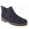 New Arrivals Paul Green Women's Royal Suede Ocean Ankle Boots In Ocean