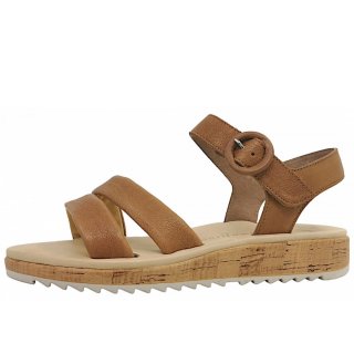 New Arrivals Paul Green Women's Washed Kid Cuoio Sandalette In 015 Cuoio