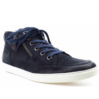 New Arrivals Paul Green Women's Nubuck Ocean/Iron Sneaker High In Ocean/Iron
