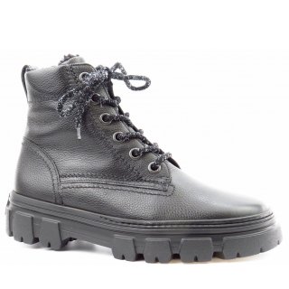 New Arrivals Paul Green Women's Calf Black Lambskin Ankle Boots InBlack