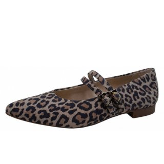 New Arrivals Paul Green Women's Mary Jane Ballerina in Leo Desert