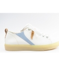 New Arrivals Paul Green Women's Canvas White/Sky Sneakers In White/Light Blue