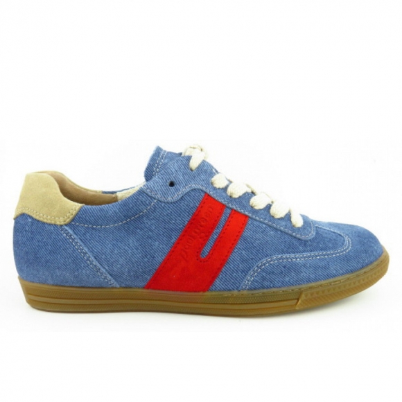 New Arrivals Paul Green Women's Jeans Salsa Sporty lace-ups in Jeans Salsa