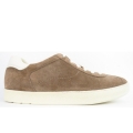 New Arrivals Paul Green Women's RS/Softcalf Antelope/Ivor Low-Top Sneakers in Taupe