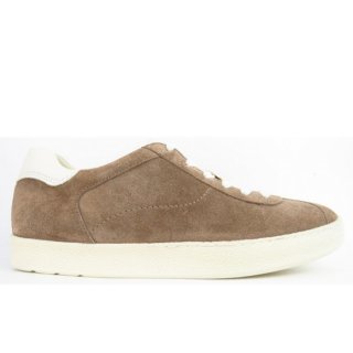 New Arrivals Paul Green Women's RS/Softcalf Antelope/Ivor Low-Top Sneakers in Taupe
