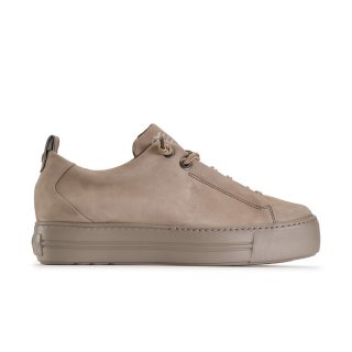 Paul Green Women's Faye Sneaker Taupe Nubuk