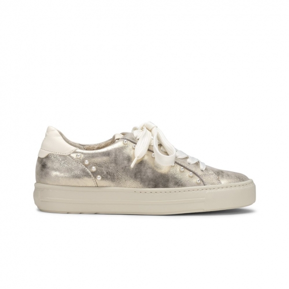 Paul Green Women's Dinah Sneaker Mineral Cream Antic Combo