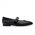 Paul Green Women's Dana Flat Black Leather Paul Green Women's Dana Flat Black Leather