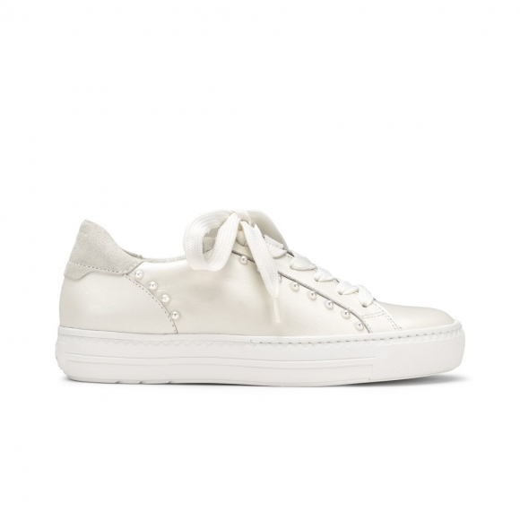 Paul Green Women's Dinah Sneaker Ivory Milk Combo