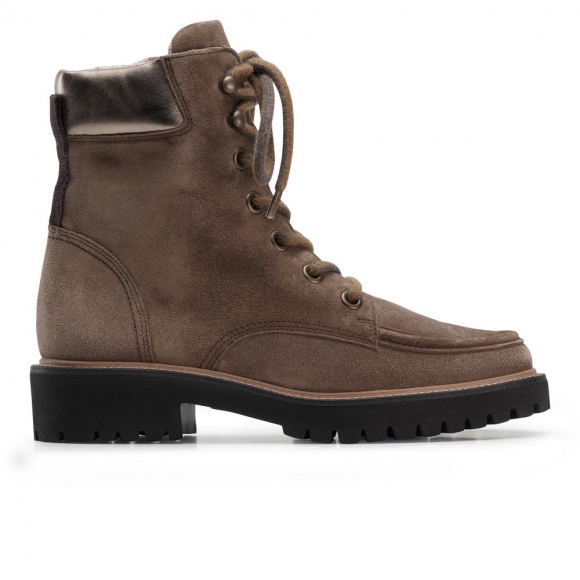 Paul Green Women's Duke Boot Earth Metallic Nubuck