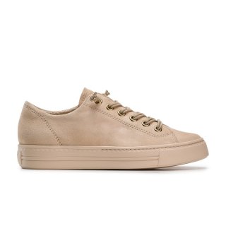 Paul Green Women's Hadley Sneaker Biscuit Suede