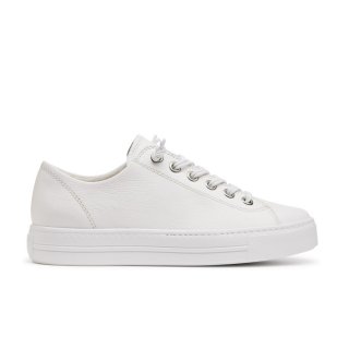 Paul Green Women's Hadley Sneaker White Leather