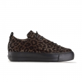 Paul Green Women's Wisdom Sneaker Leo Bronze Glossy