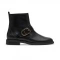 Paul Green Women's Dakota Boot Black Leather