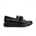 Paul Green Women's Cleo Loafer Black Crinkled Patent Paul Green Women's Cleo Loafer Black Crinkled Patent