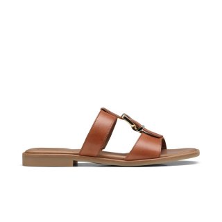 Paul Green Women's Dynamite Slide Cognac Leather
