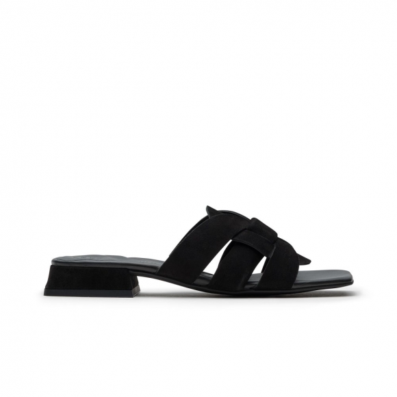 Paul Green Women's Desire Slide Black Suede