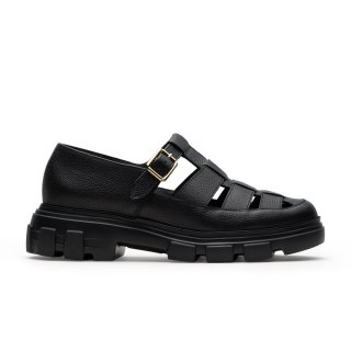 Paul Green Women's Drea Loafer Black Leather