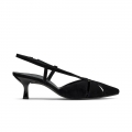 Paul Green Women's Daria Heel Black Suede