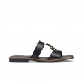 Paul Green Women's Dynamite Slide Black Leather Paul Green Women's Dynamite Slide Black Leather