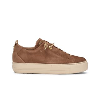Paul Green Women's Faye Sneaker Nut Suede