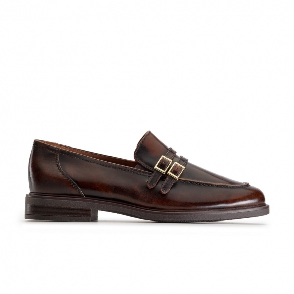 Paul Green Women's Caspian Loafer Tabacco Brushed Leather