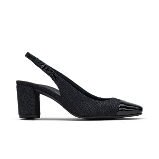 Paul Green Women's Dallas Heel Black Grace Sft Patent