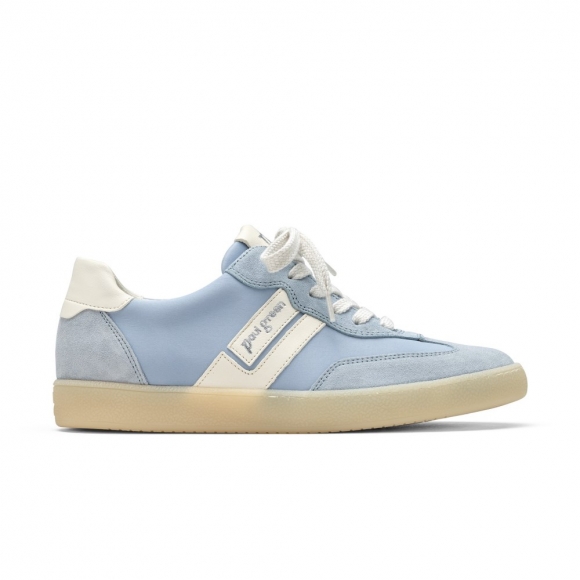 Paul Green Women's Dalton Sneaker Aqua Soft Suede