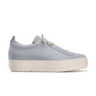 Paul Green Women's Faye Sneaker Aqua Nubuck