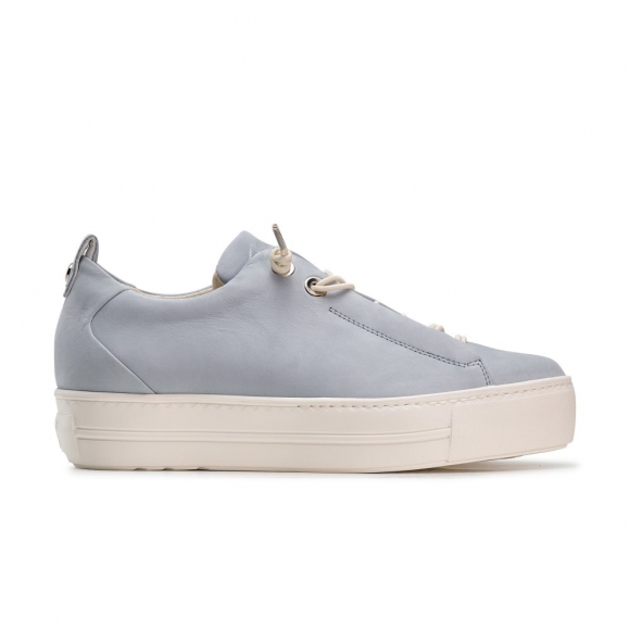 Paul Green Women's Faye Sneaker Aqua Nubuck