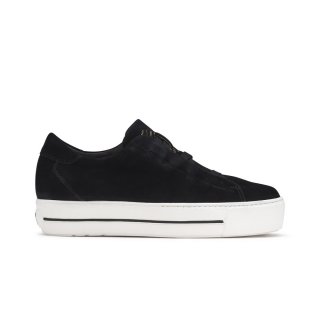 Paul Green Women's Dante Sneaker Black Suede