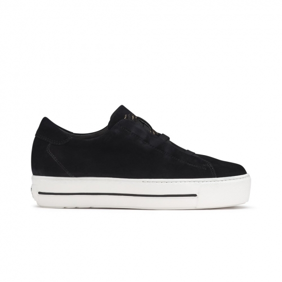 Paul Green Women's Dante Sneaker Black Suede