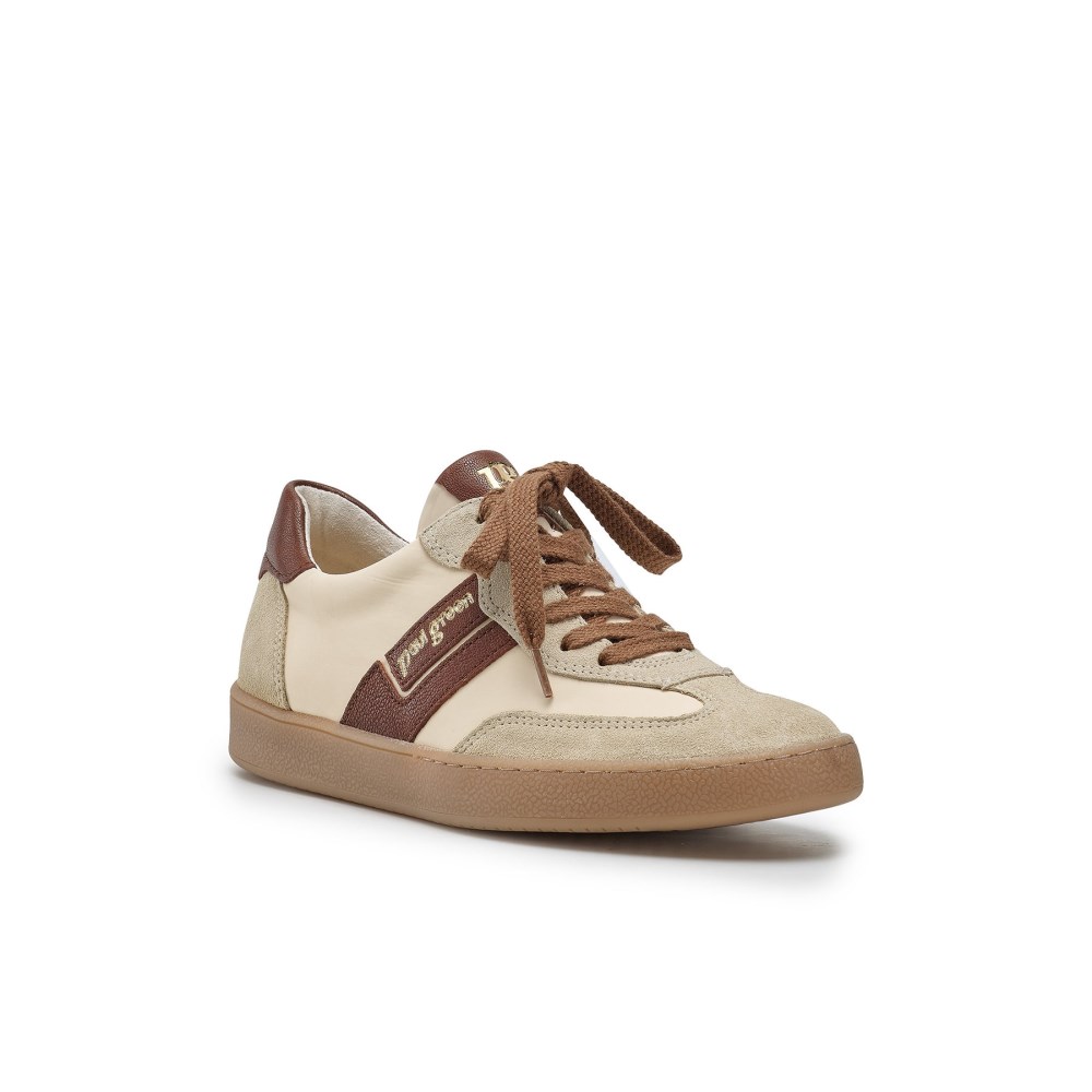 Paul Green Women's Dalton Sneaker Biscuit Suede Time