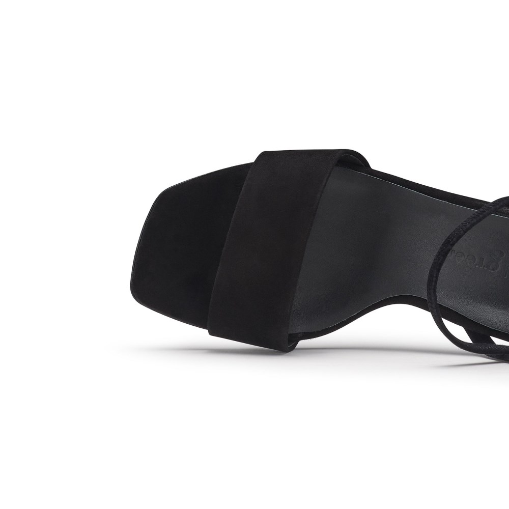 Paul Green Women's Destiny Sandal Black Suede
