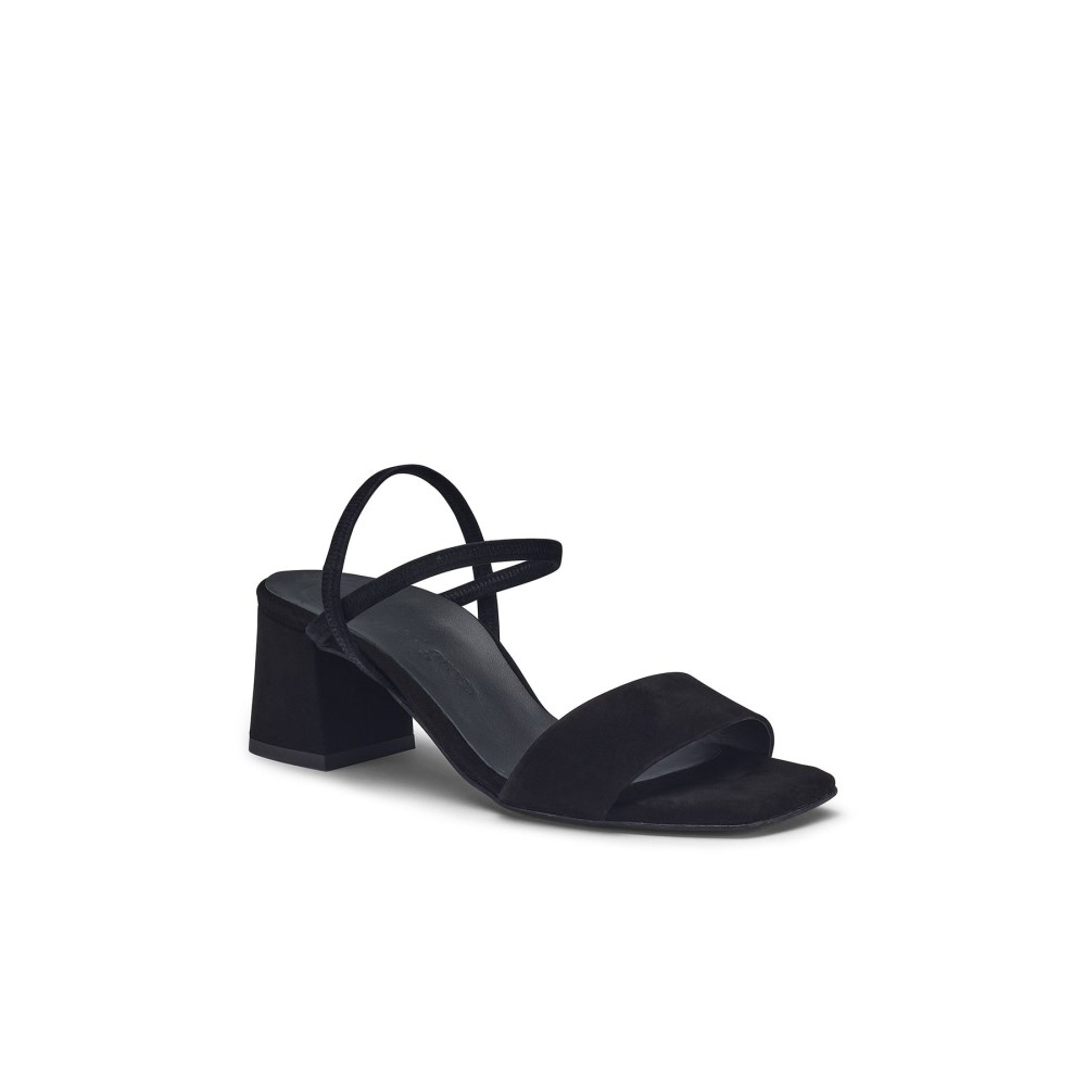 Paul Green Women's Destiny Sandal Black Suede
