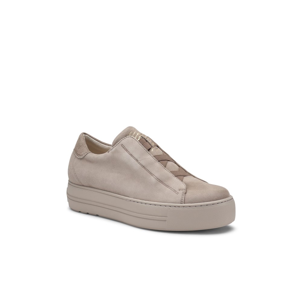 Paul Green Women's Dante Sneaker Safari Suede